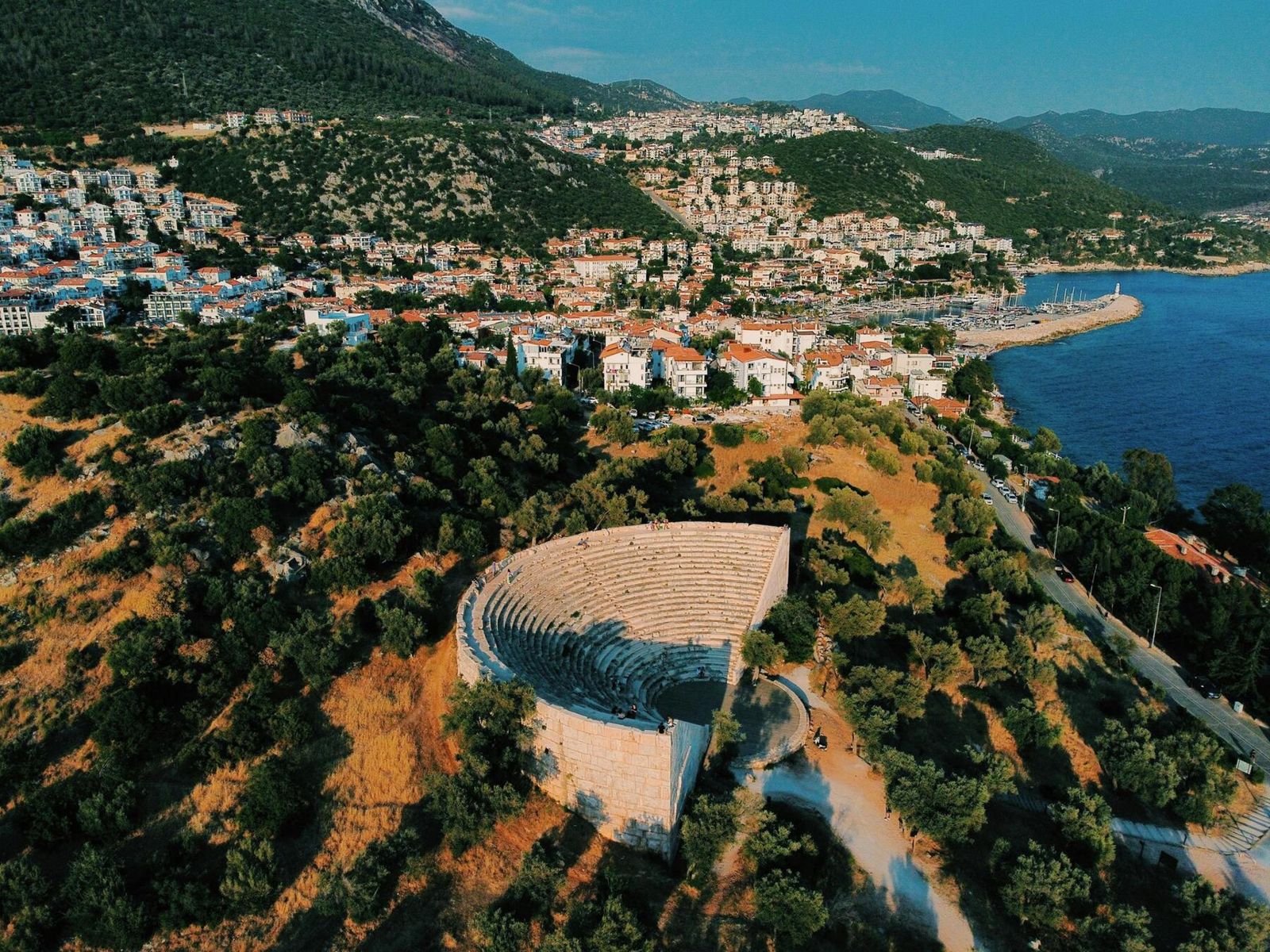 Амфитеатр в городе Каш