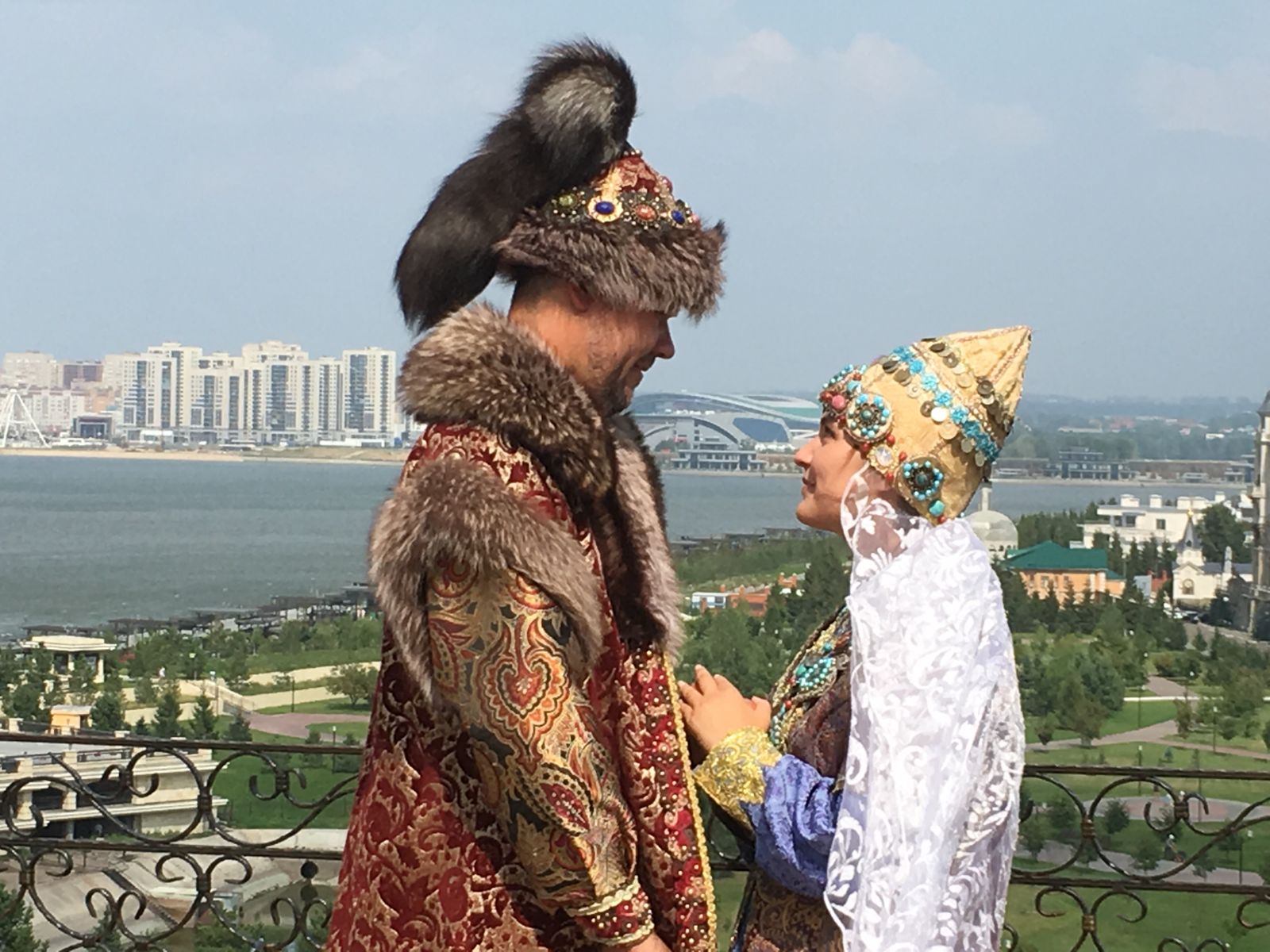 Панорамные виды Казанского кремля