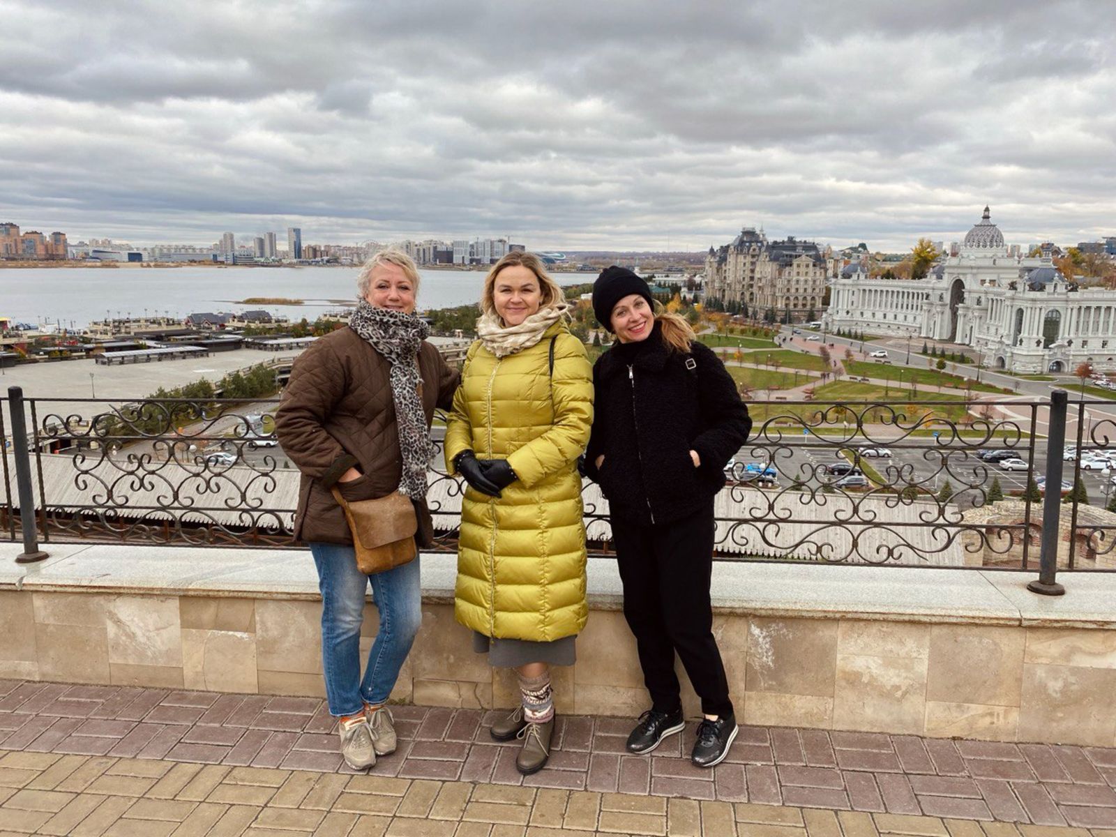 Гости из Голландии в Казанском кремле