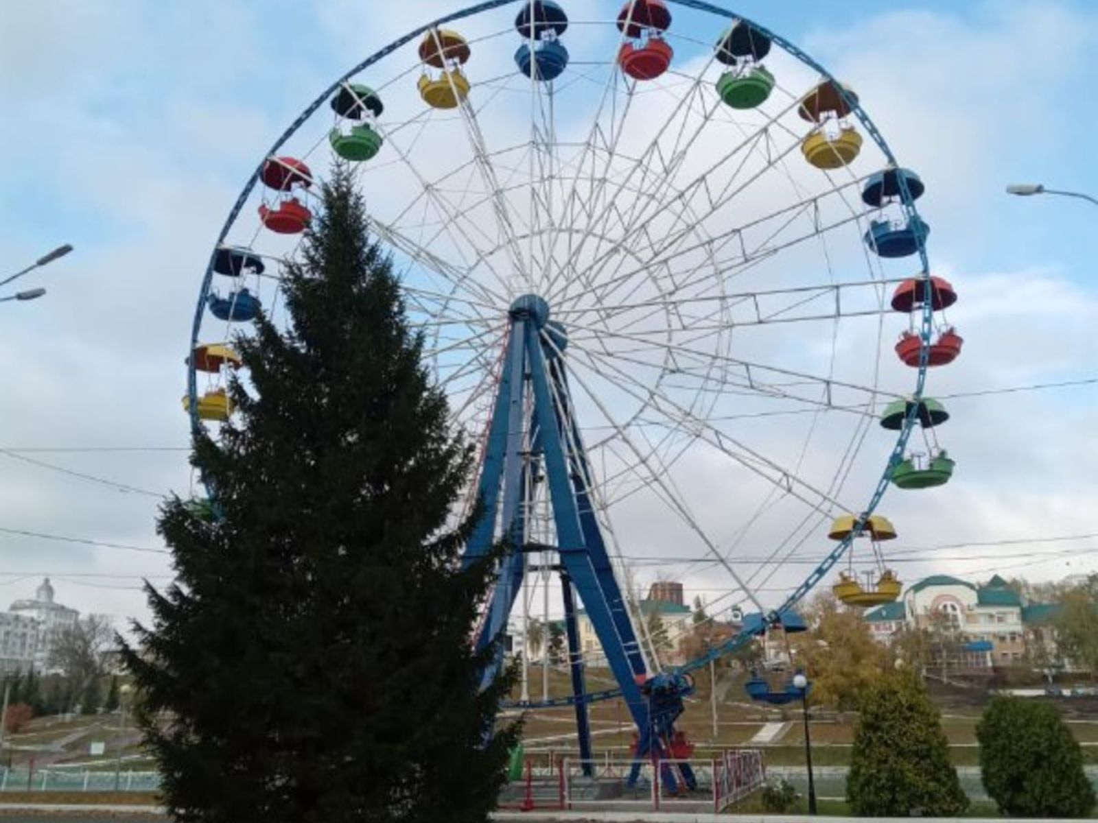 Вид на город из парка А.С. Пушкина