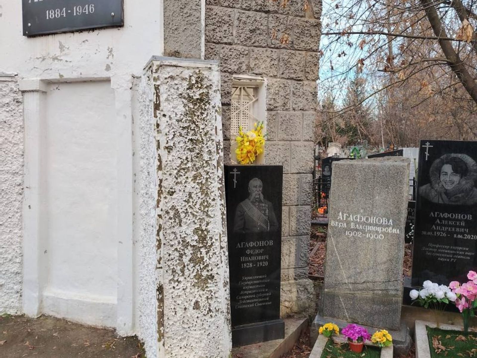 Захоронение Агафоновых