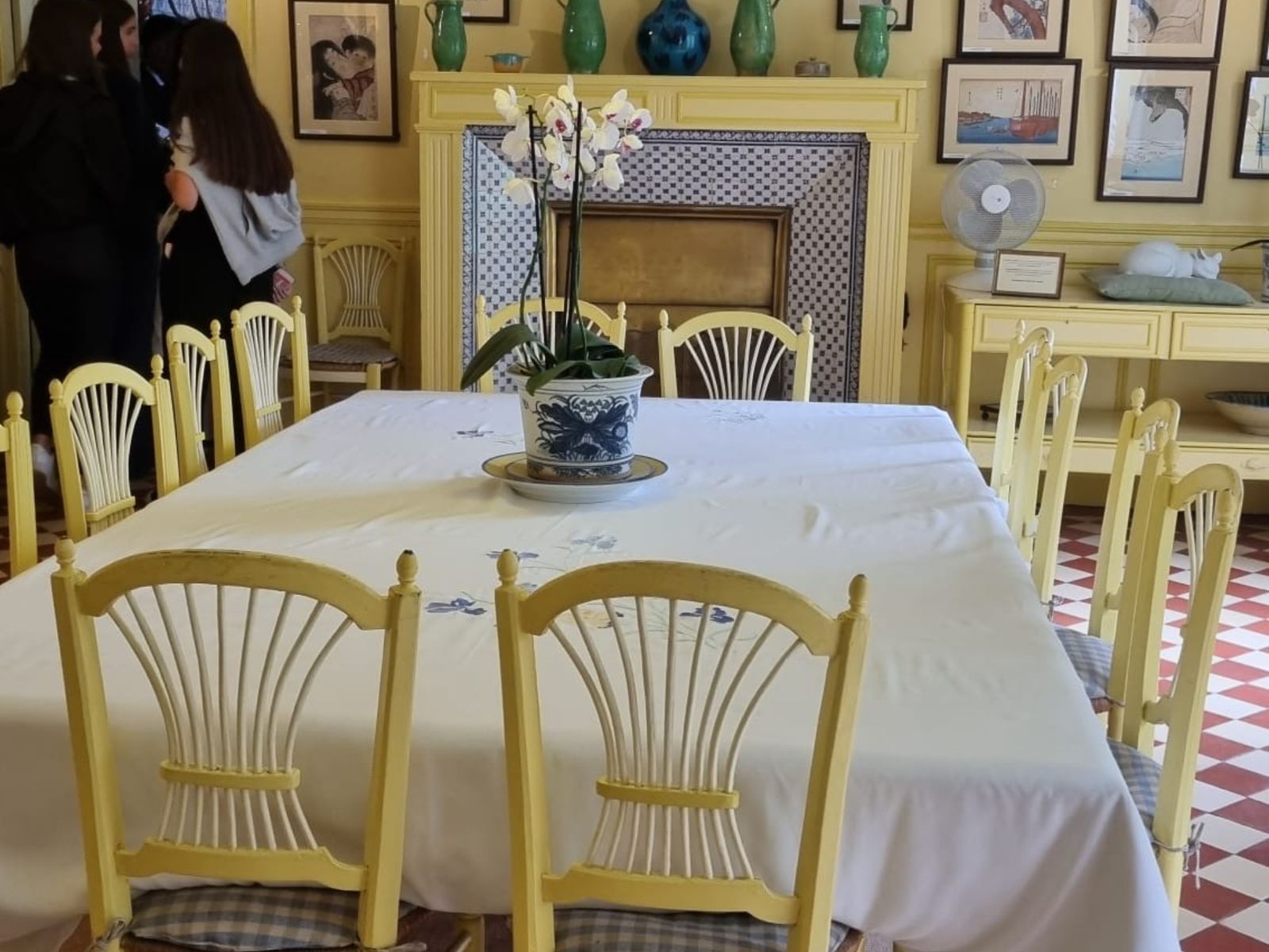 Столовая в доме Клода Моне