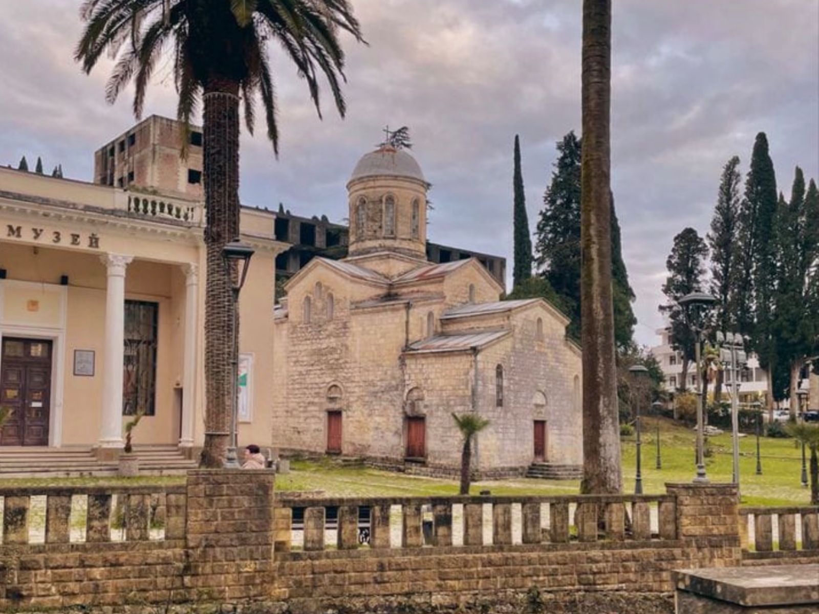 На экскурсии