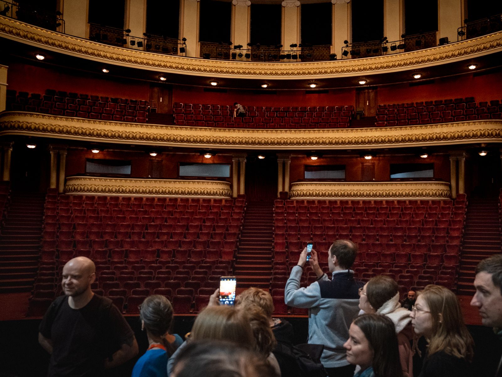 На экскурсии