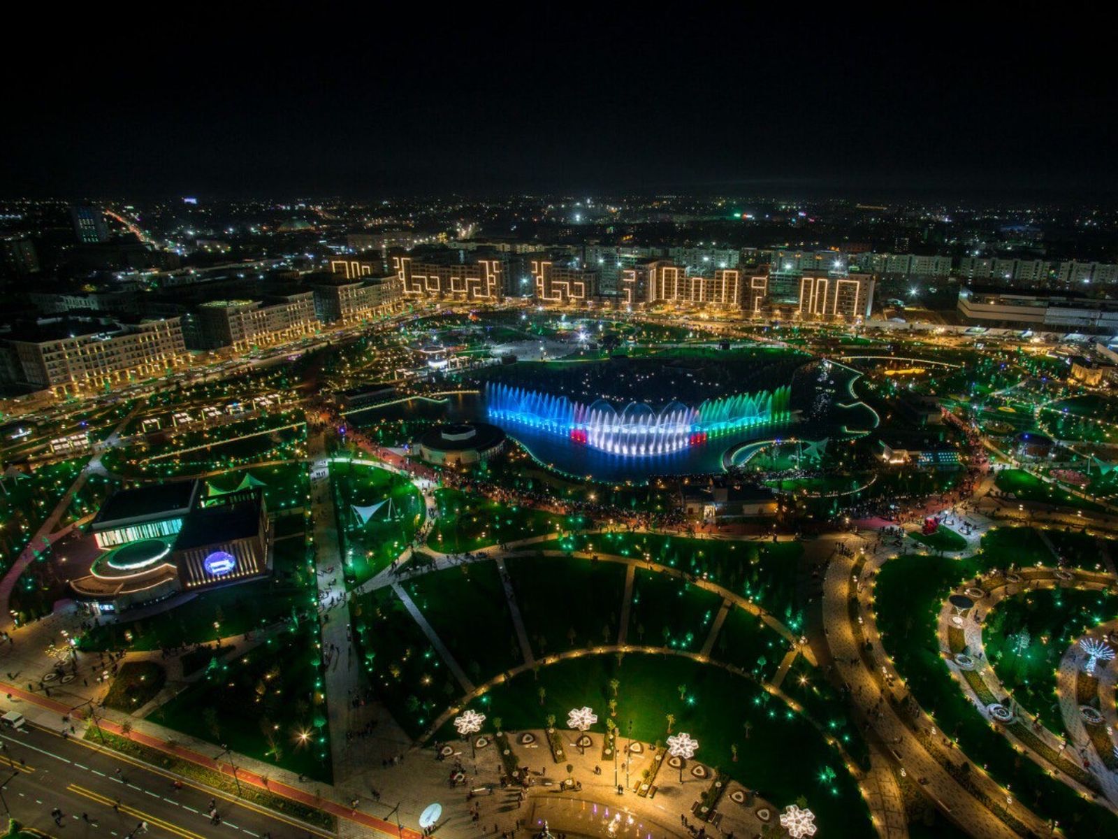 Вид на Ташкент