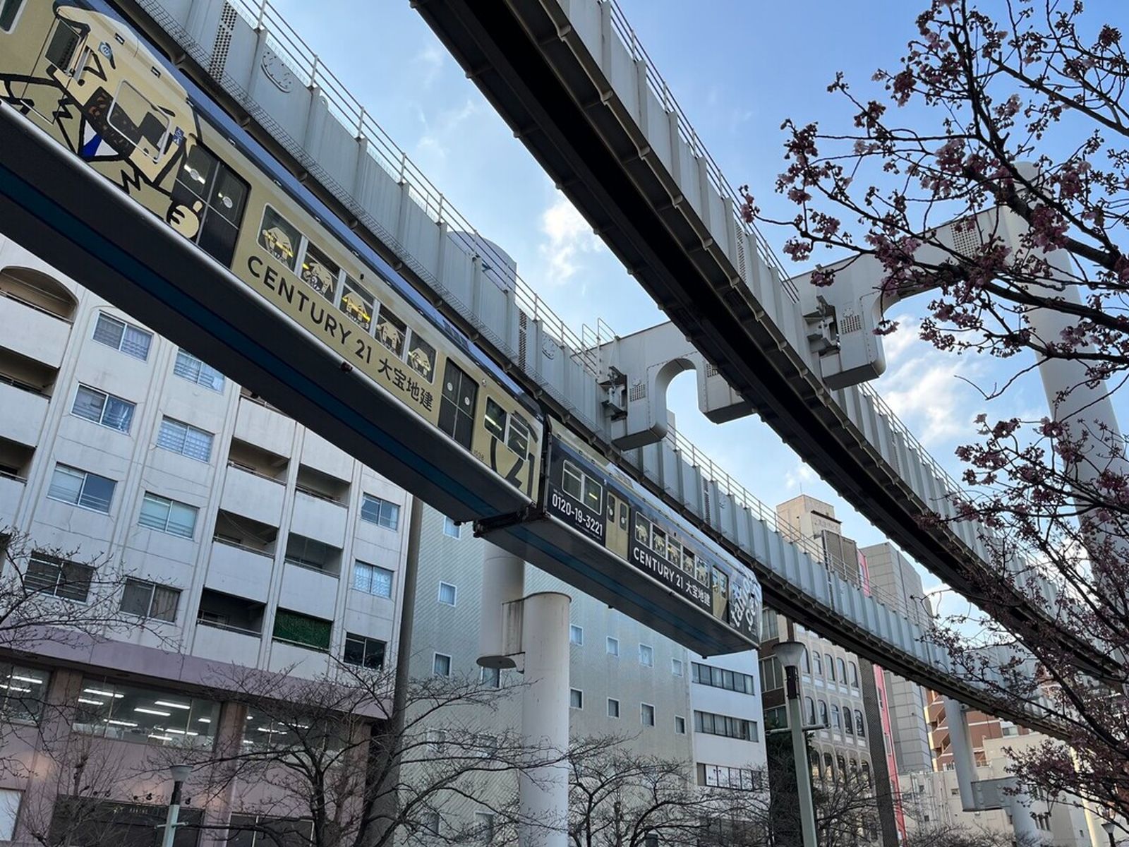 Подвесной монорельс