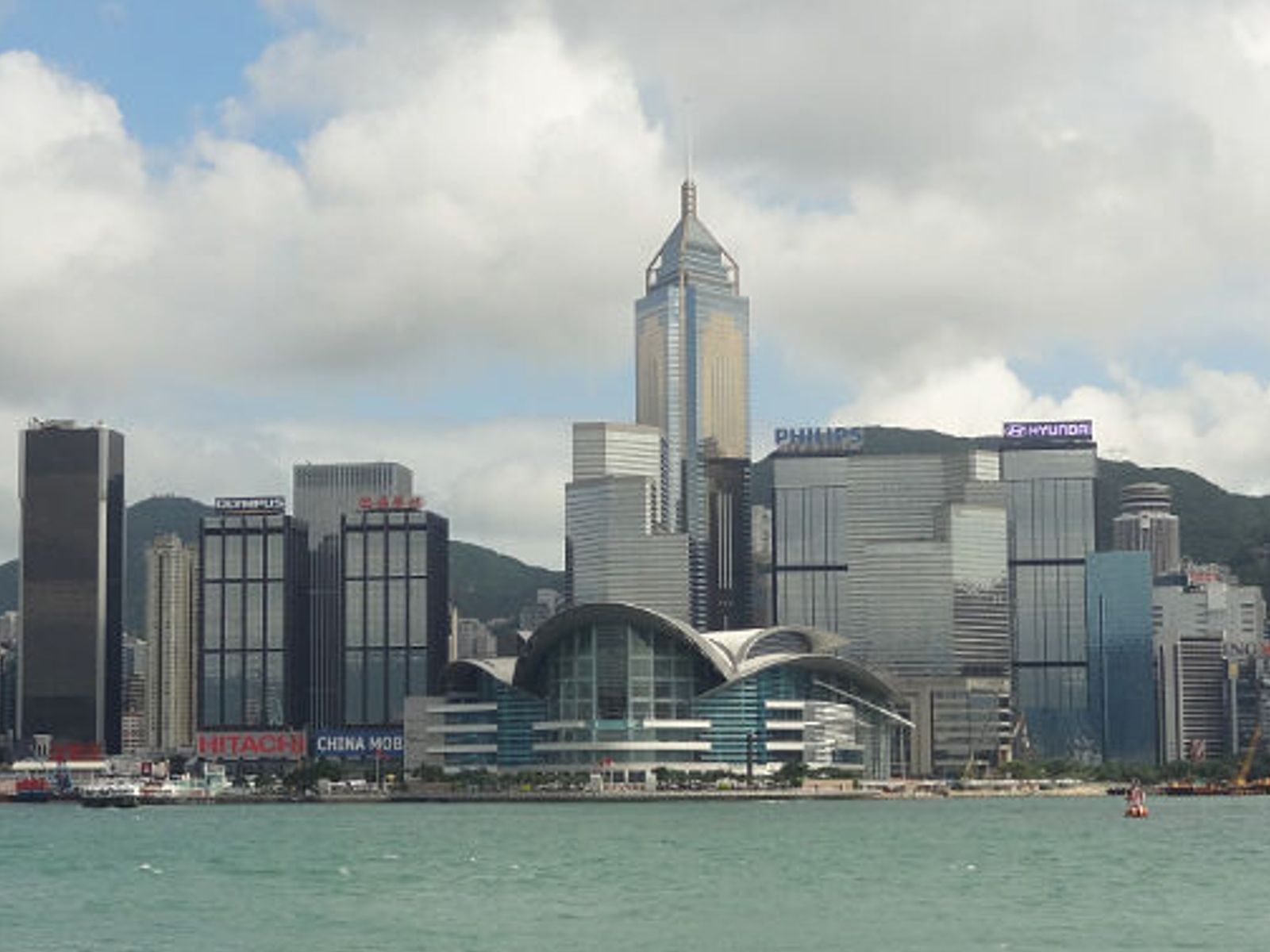 Вид на Гонконг