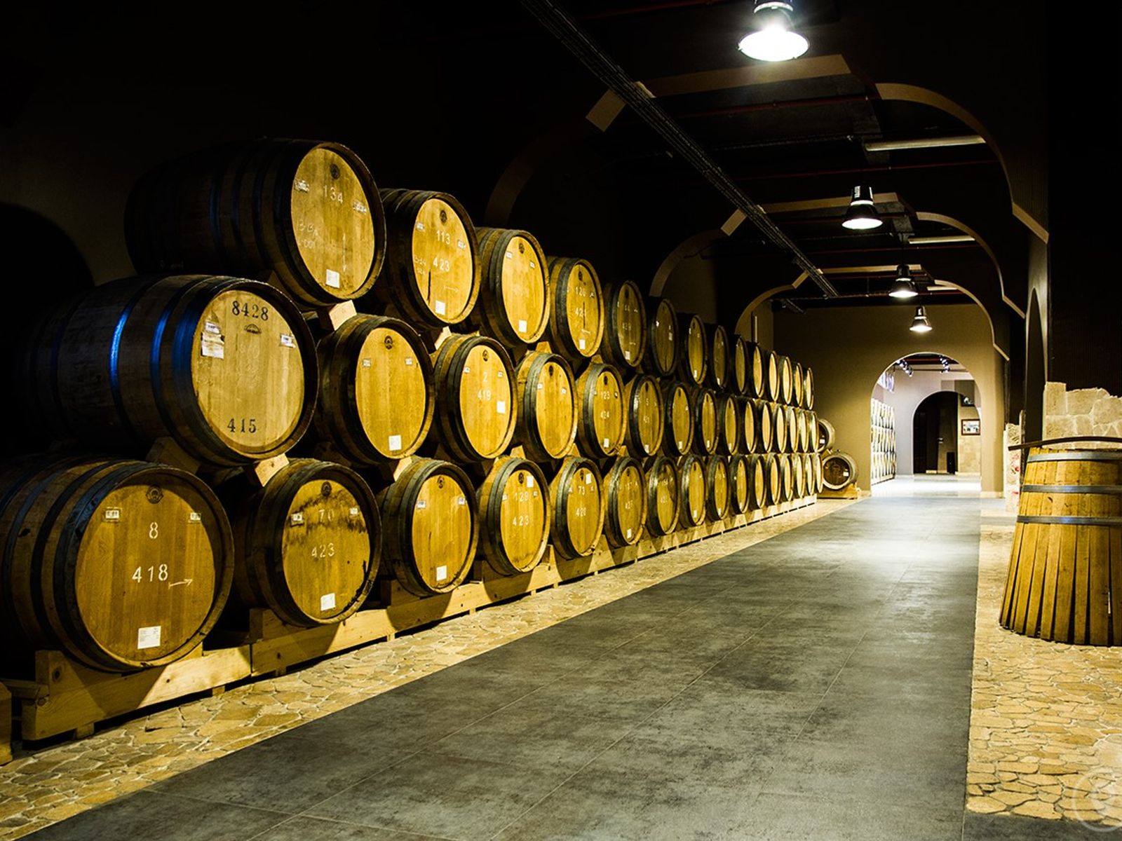 Хранилище коньячного завода "Сараджишвили"