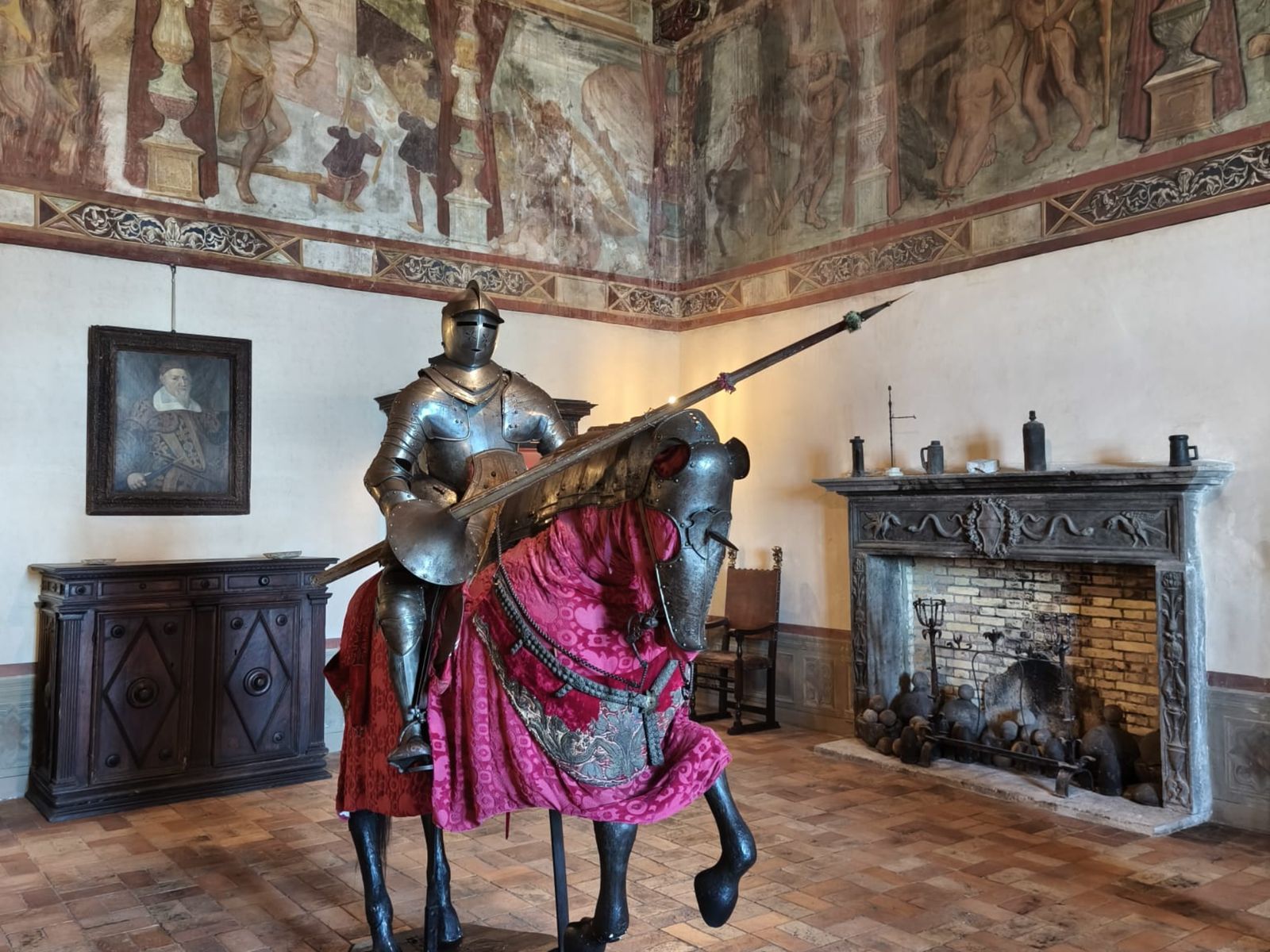 Рыцарь в доспехах