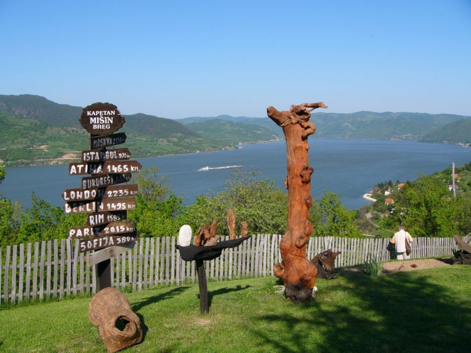 На экскурсии