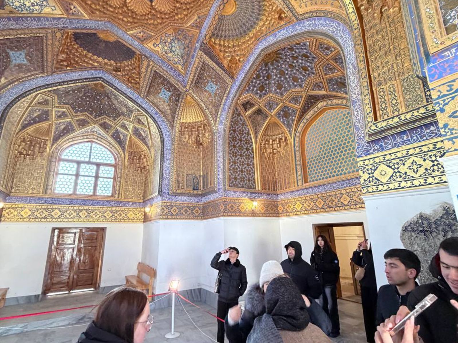 На экскурсии