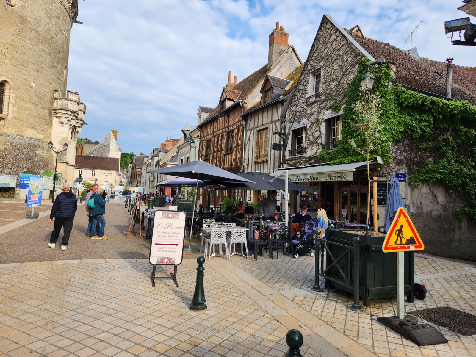 На экскурсии