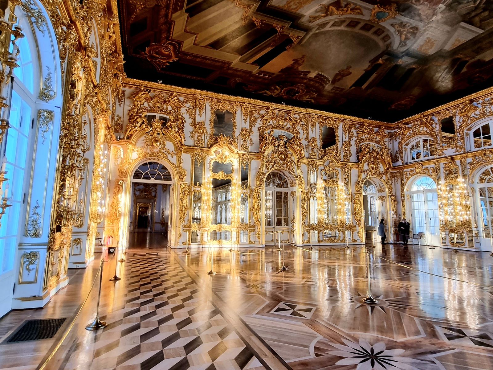 Екатерининский дворец - Большой Золотой зал