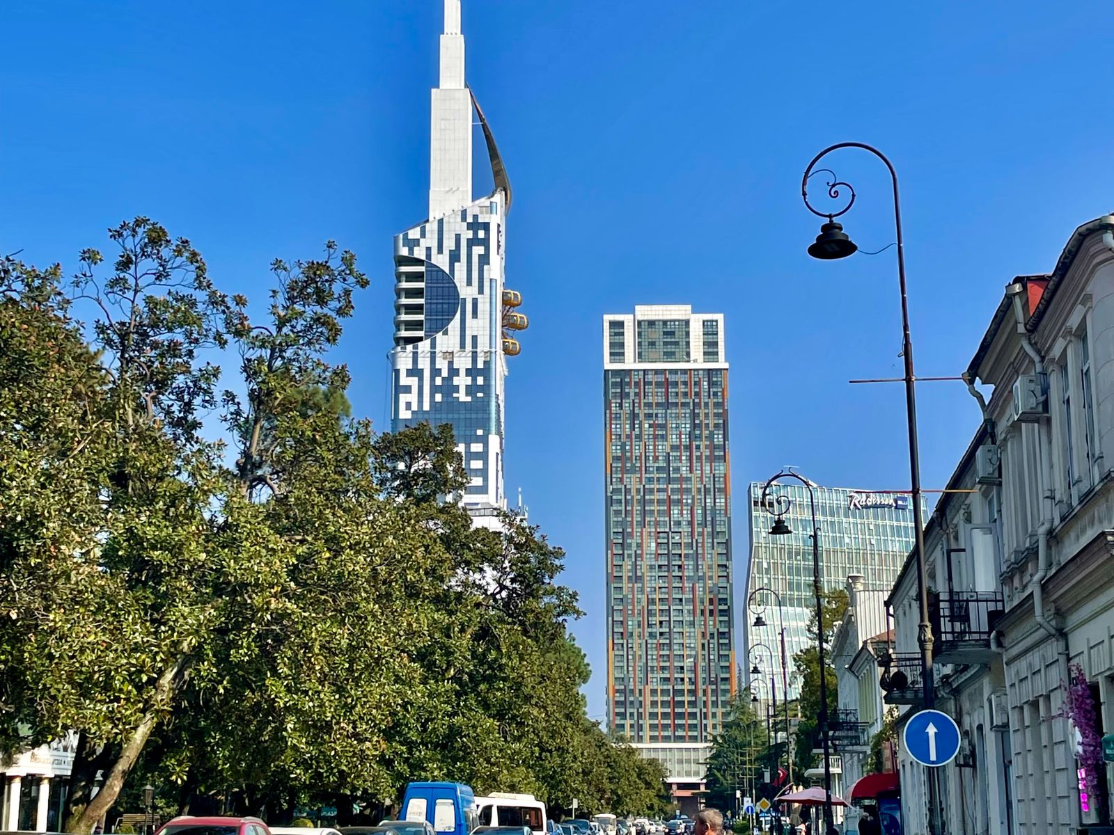 Вид с бульвара