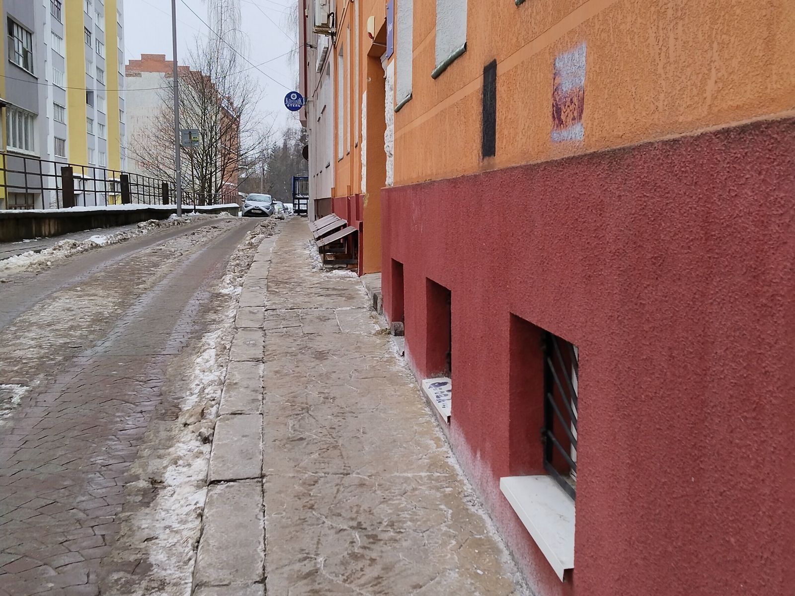 Немецкие улицы с тротуаром меньше метра