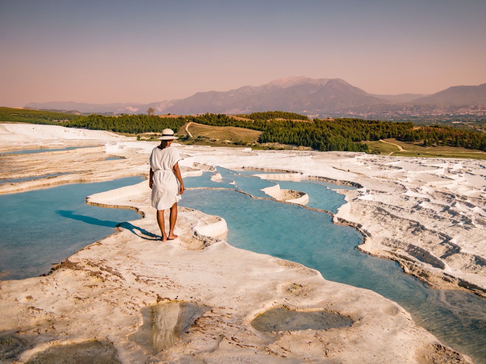 Травертины Памуккале