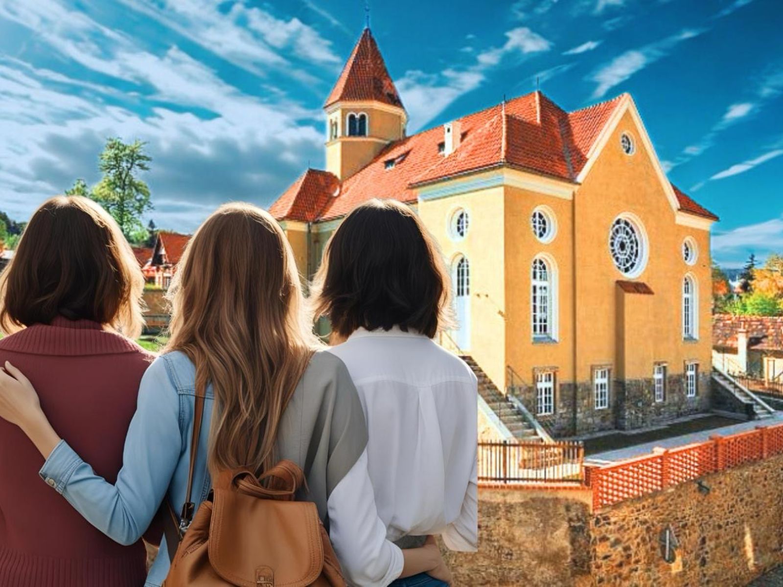 На прогулке