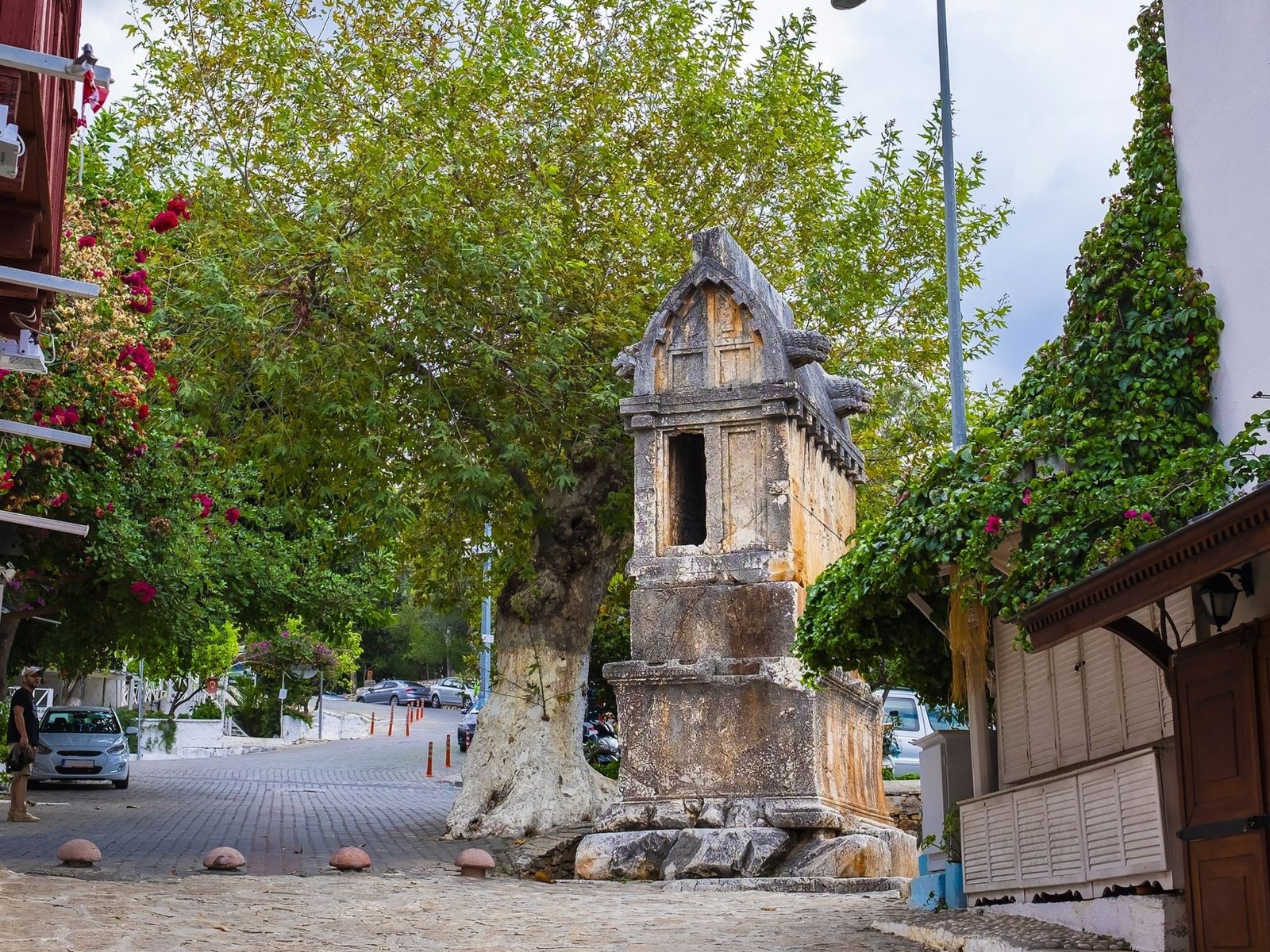 Саркофаг в городе Каш