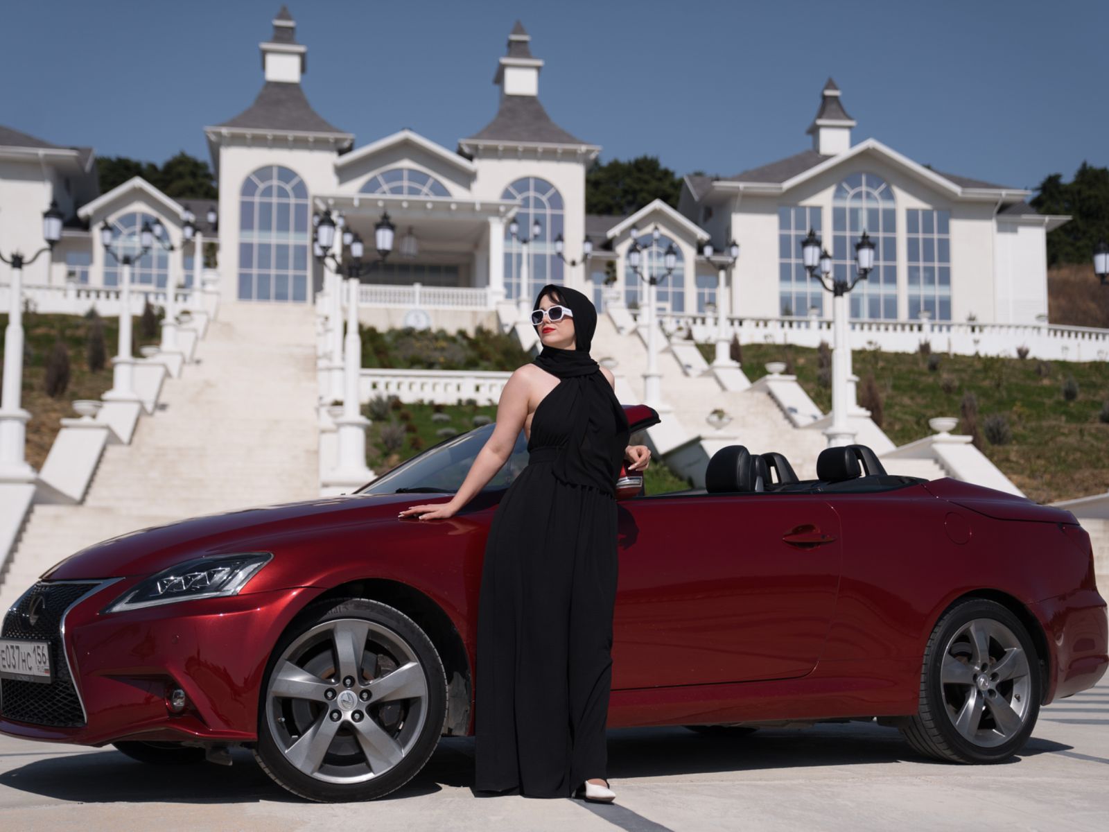 На кабриолете в Абхазию