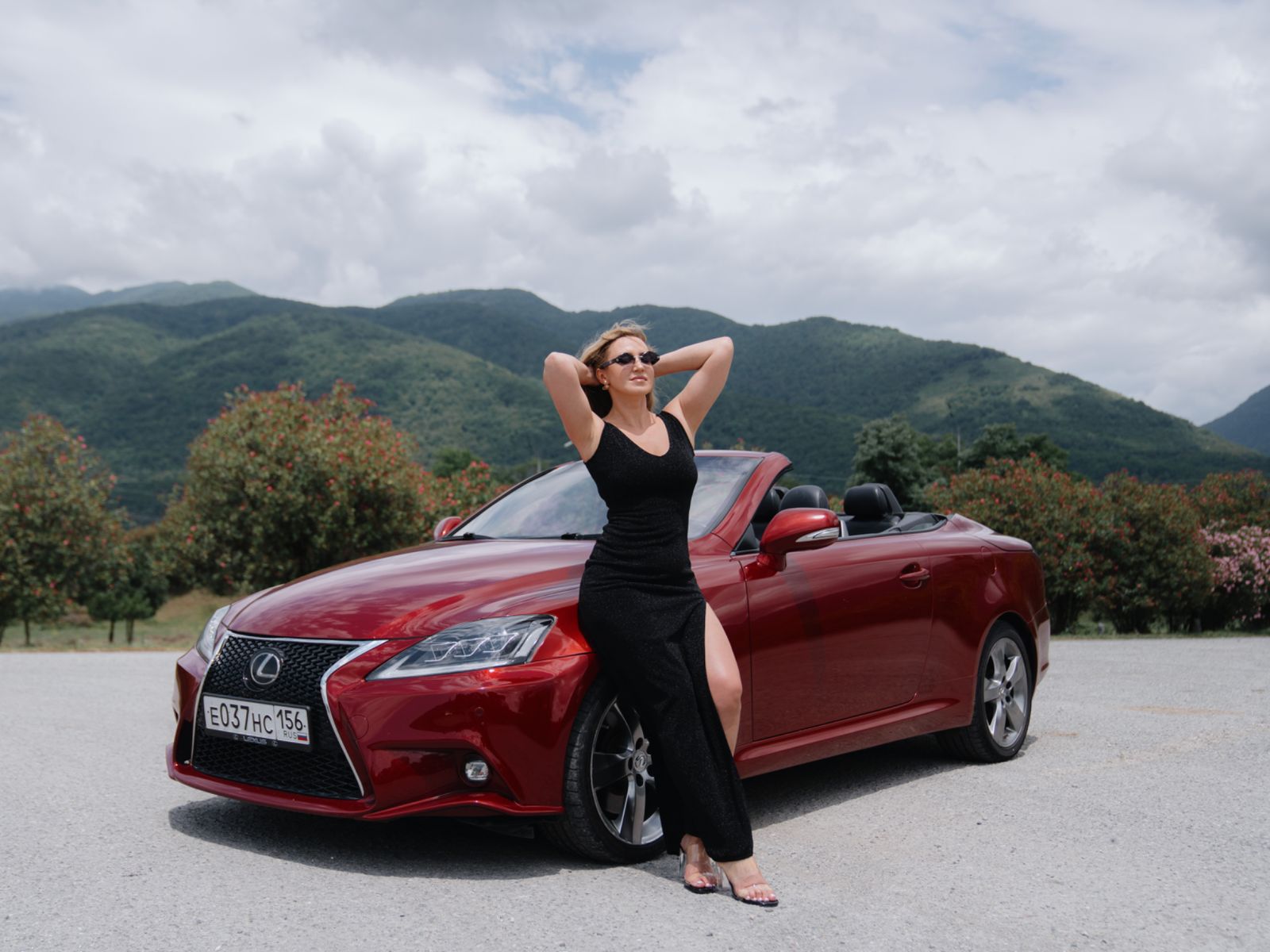 Фотосессия с кабриолетом