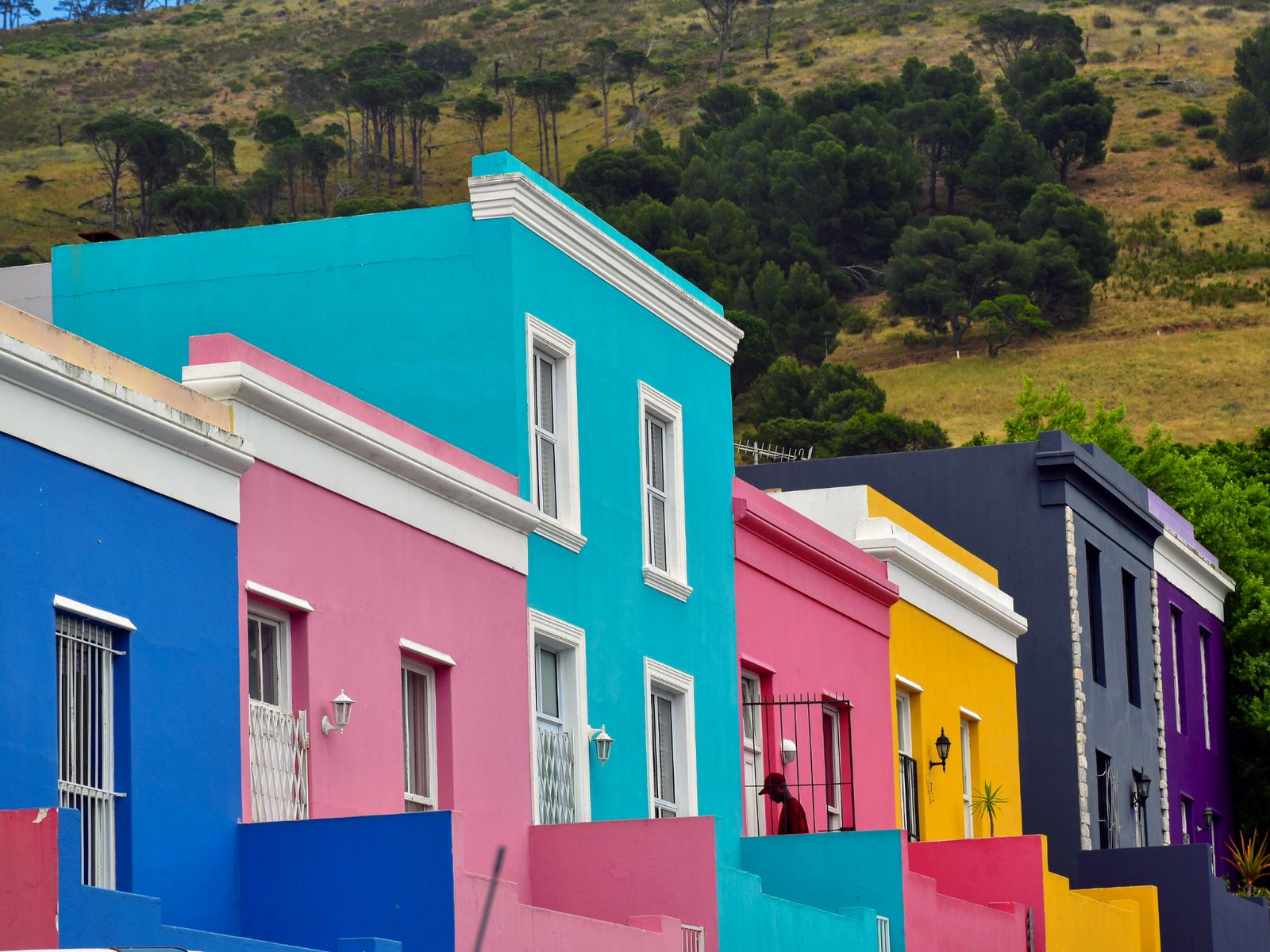 Цветные дома