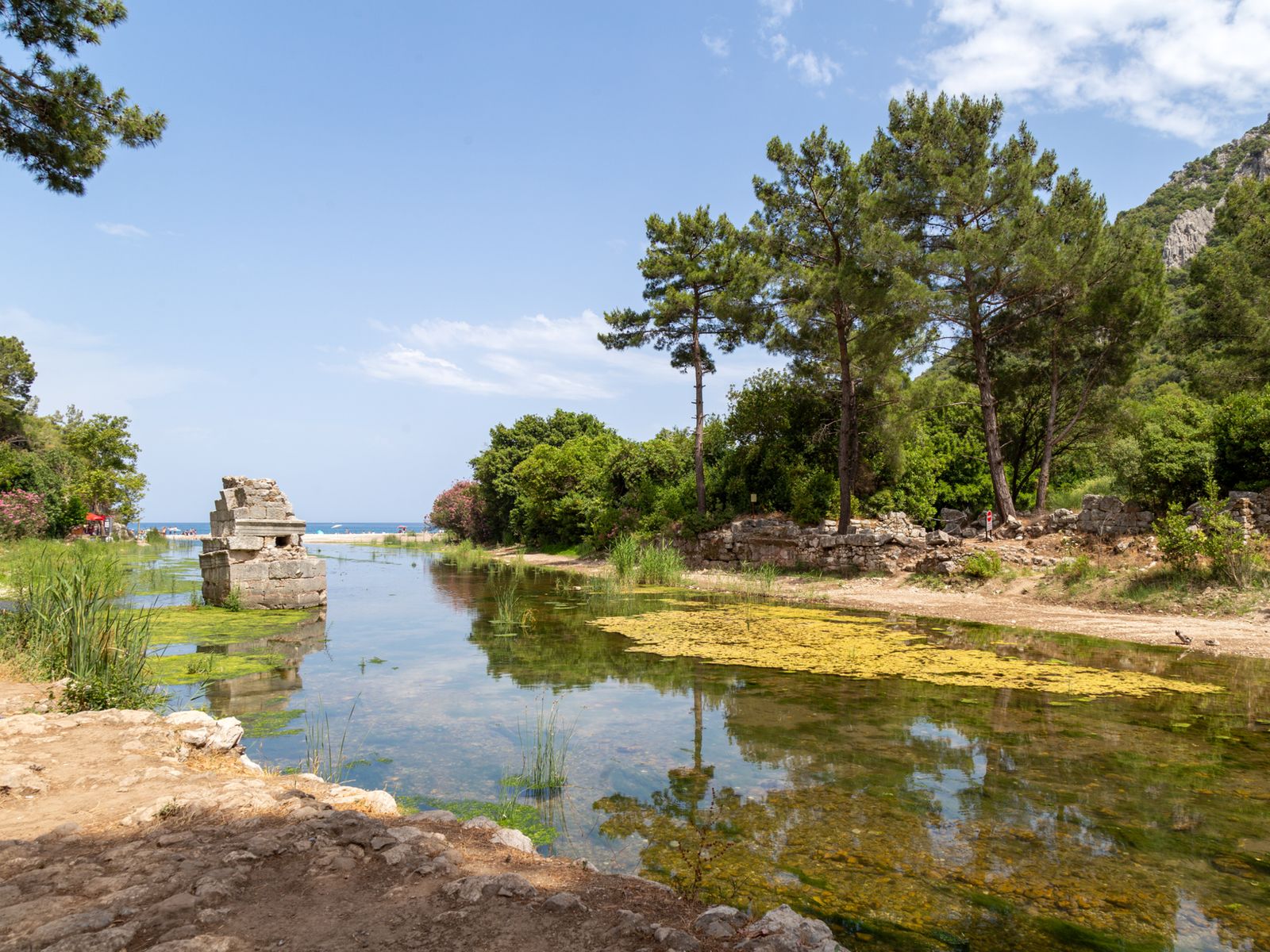 Античный город Олимпос