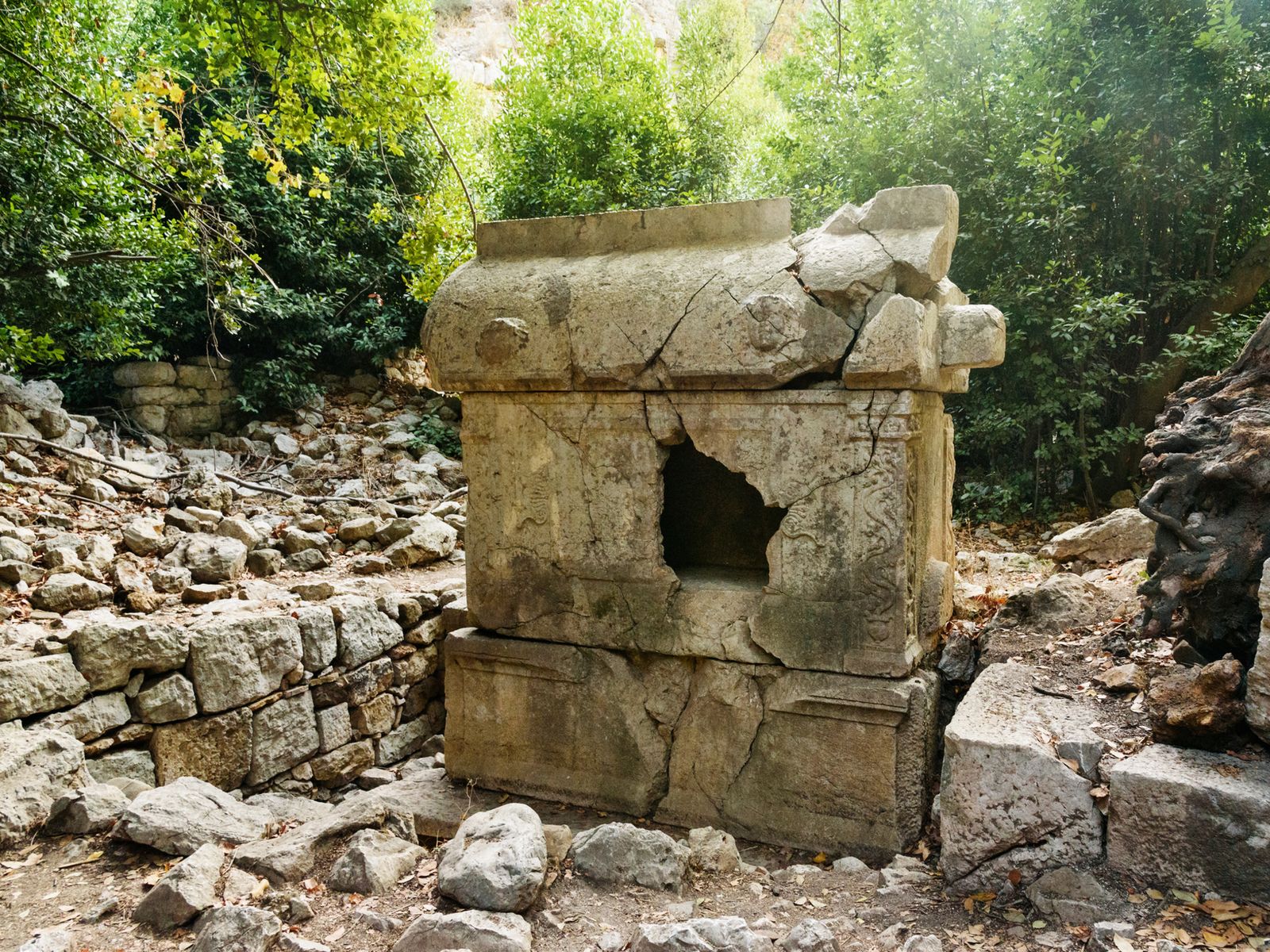 Античный город Олимпос