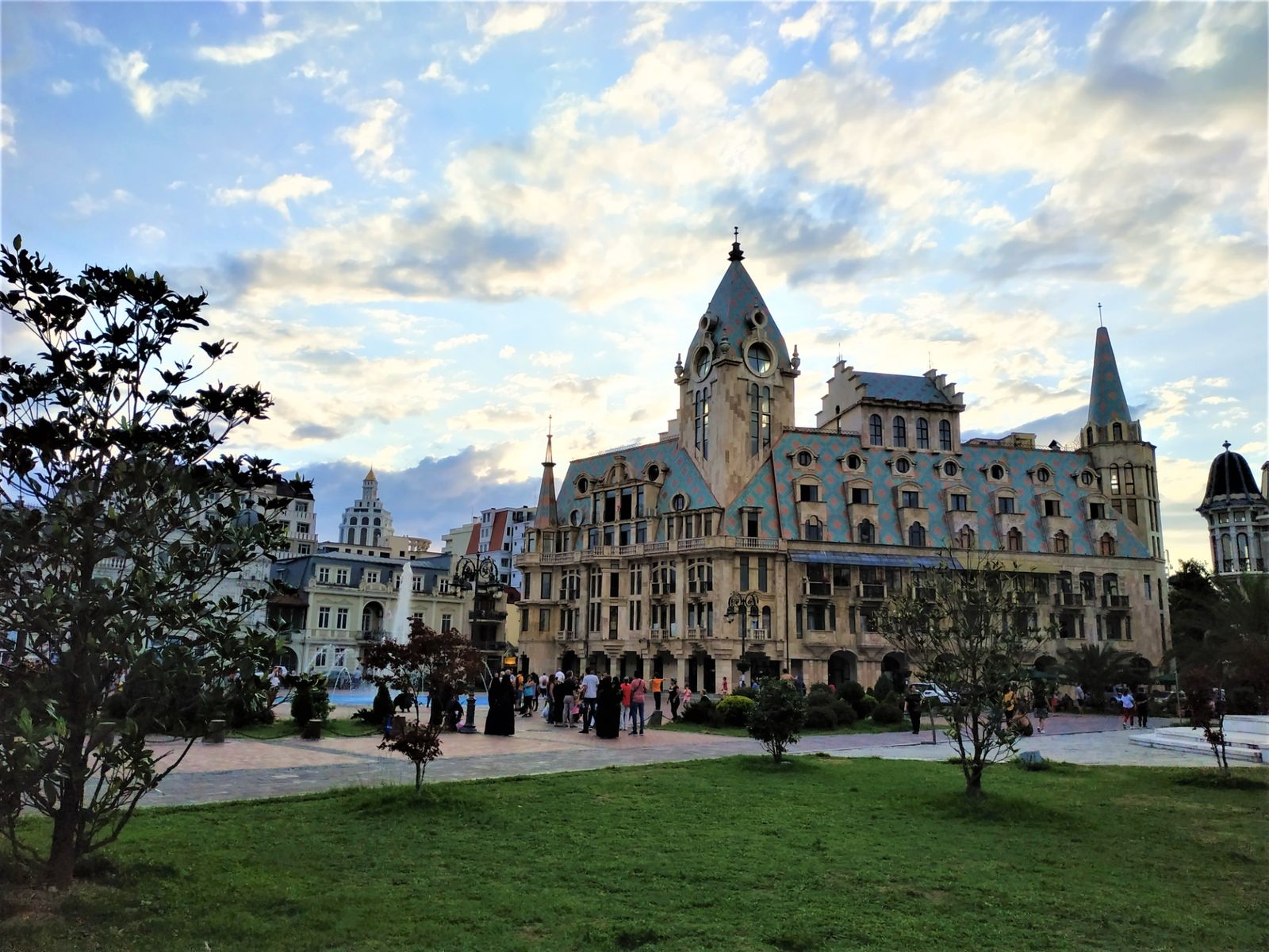 На экскурсии