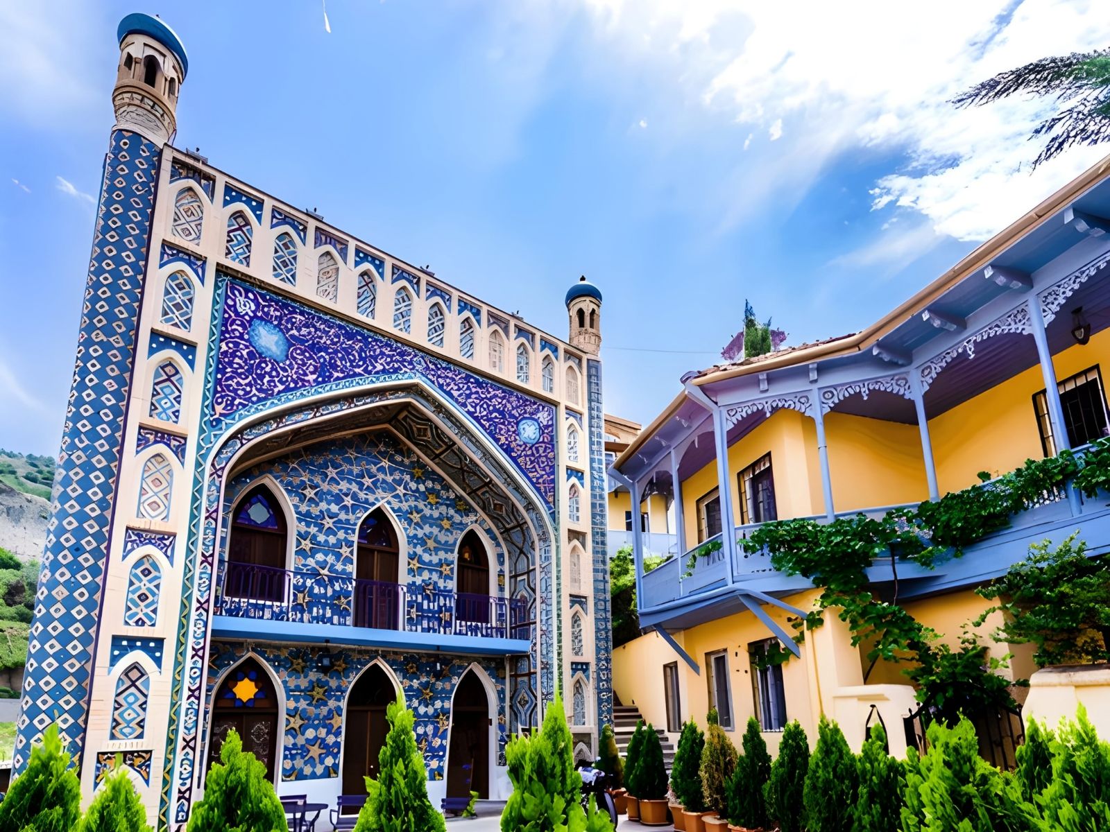 На экскурсии