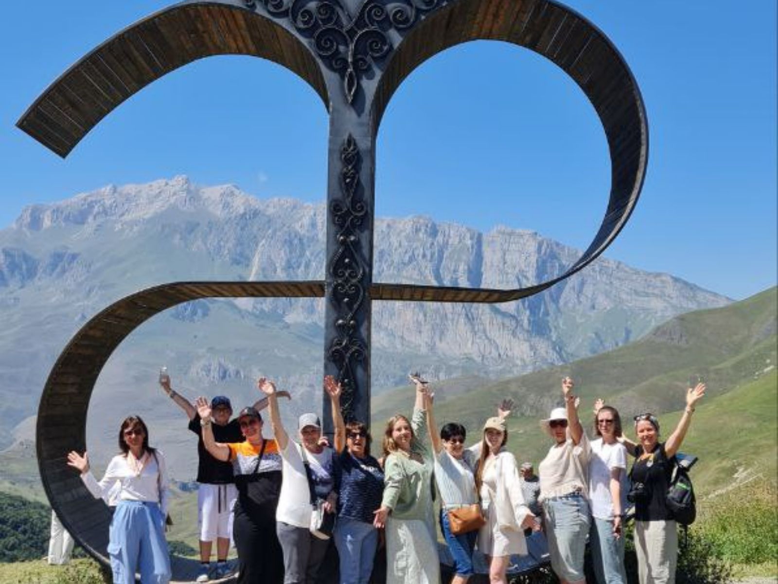 На экскурсии