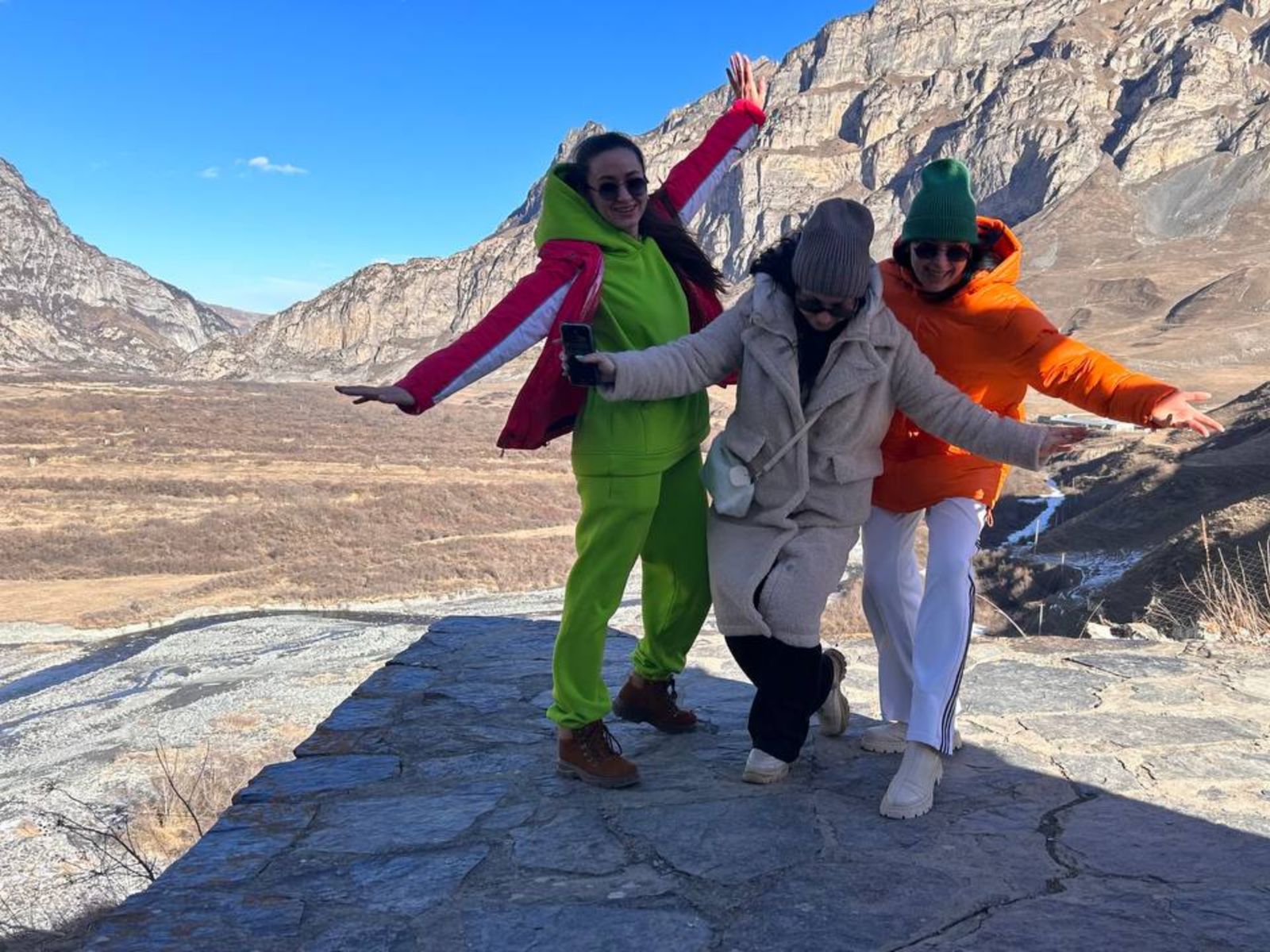 На экскурсии