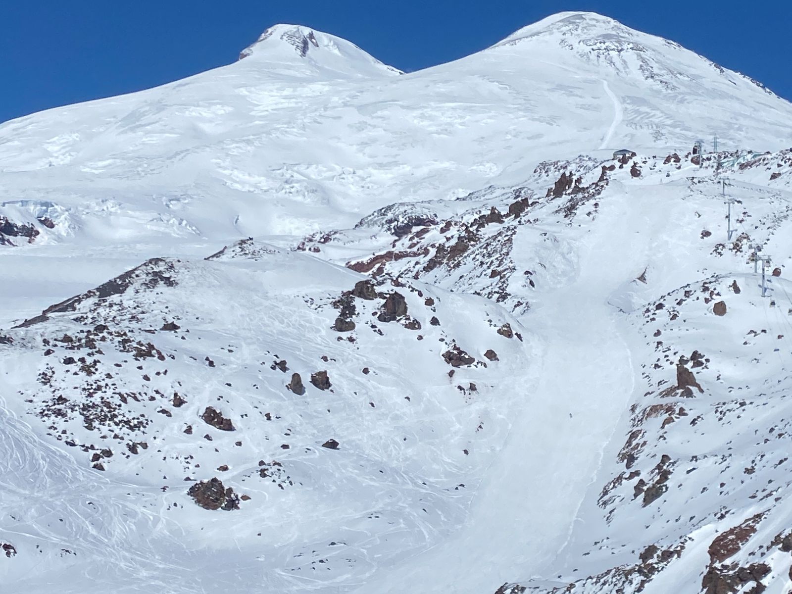 с высоты 3847 м