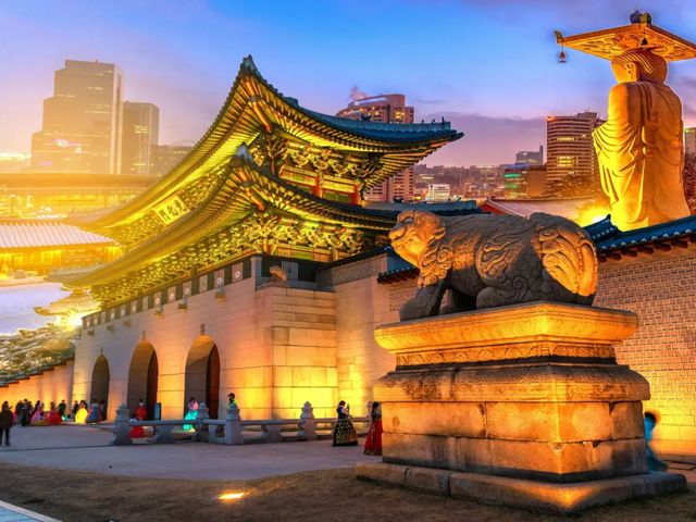 Индивидуальная обзорная экскурсия по ночному Сеулу