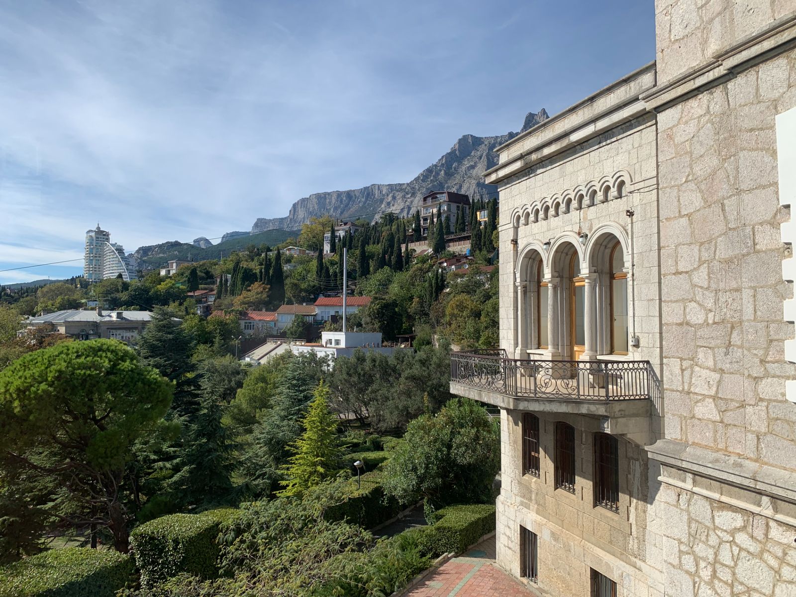 Виды из окон Юсуповского дворца