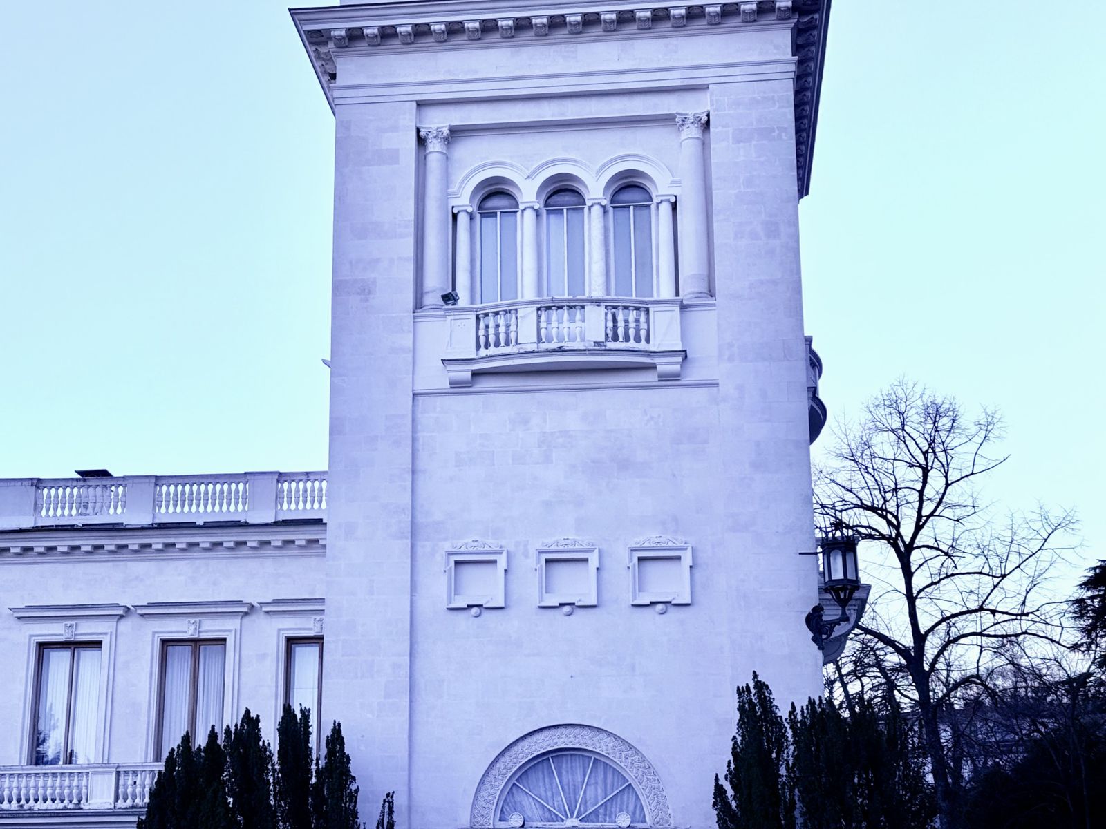 Балкон для выступлений императора Николая II