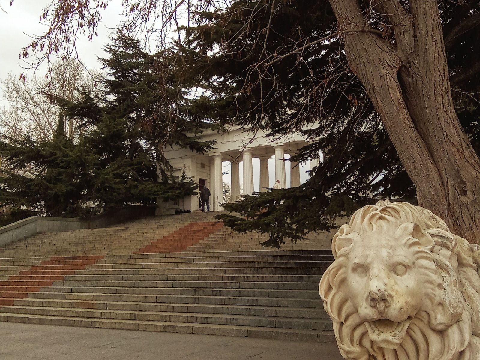 Львы у Графской пристани