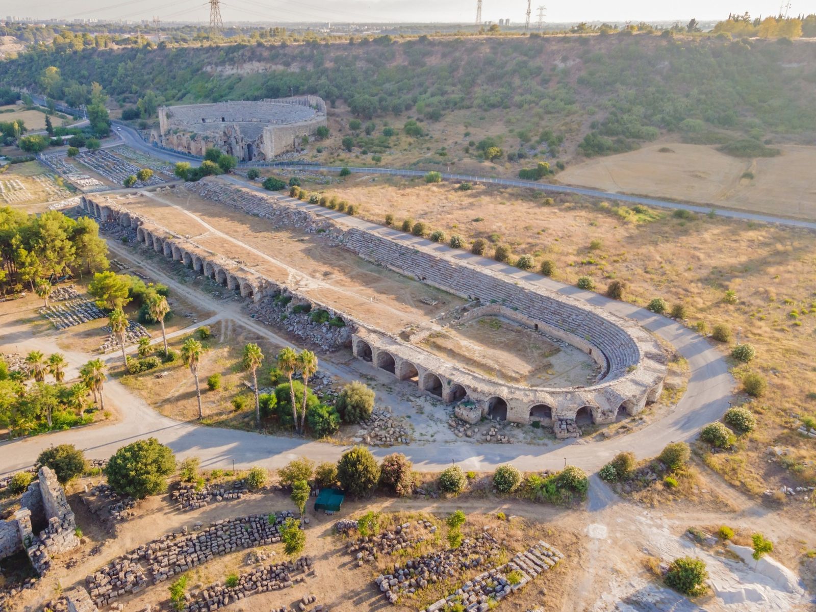 Античный стадион в Перге