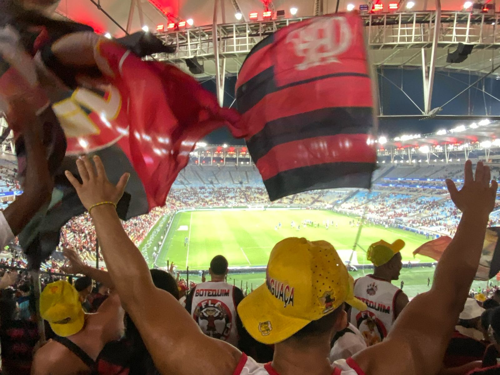 Фанаты Фламенго на Маракане