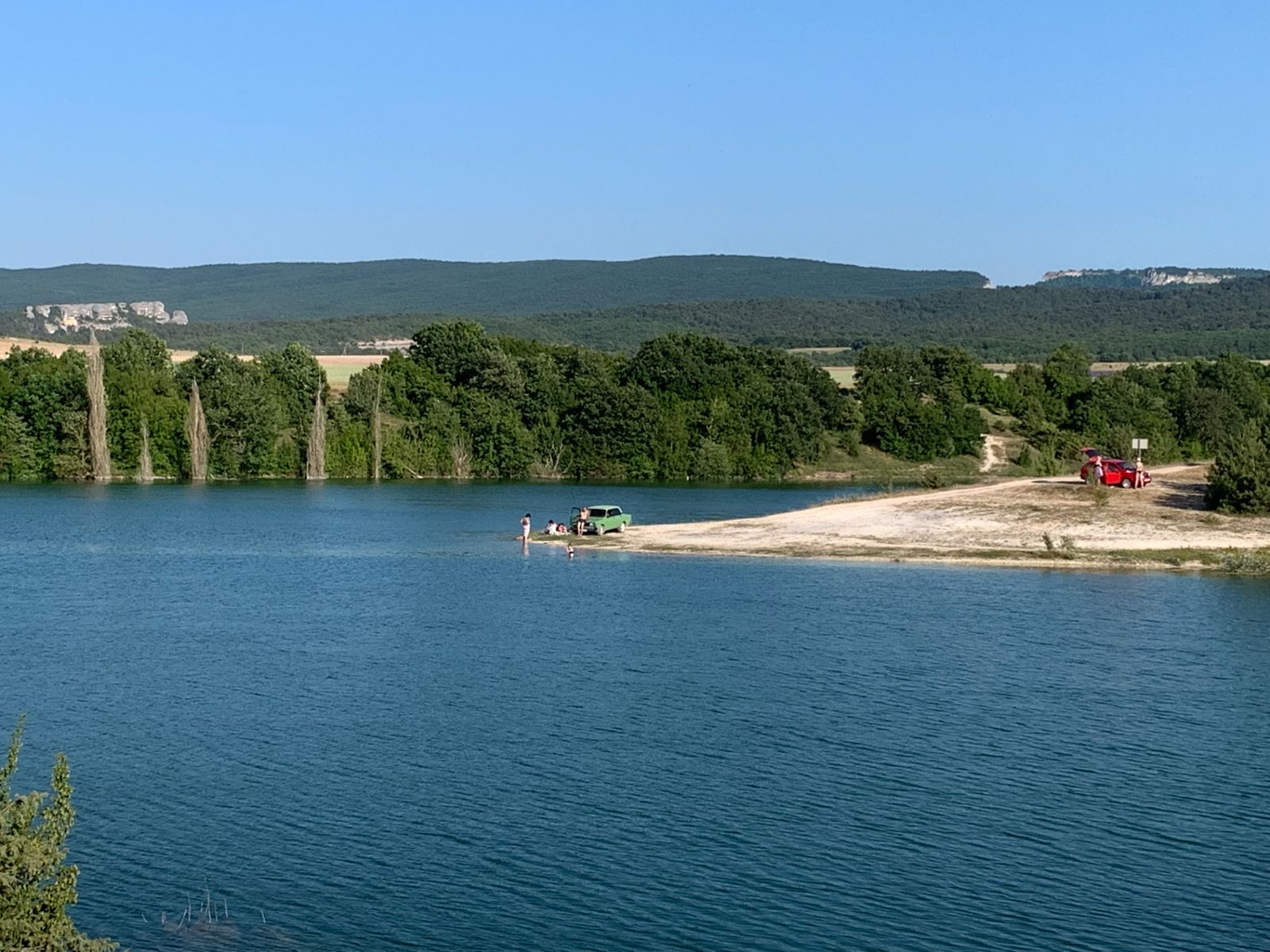 Озеро около Эски-Кермен