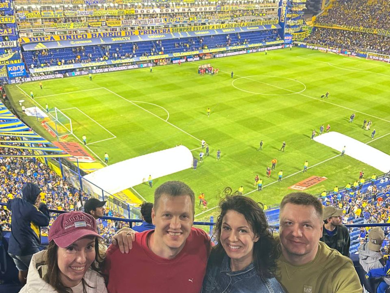 Посещение стадиона Бомбонера