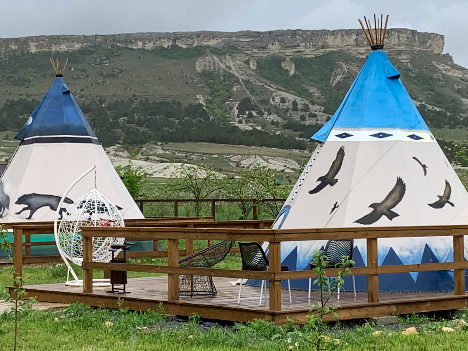 Вигвамы Белой скалы