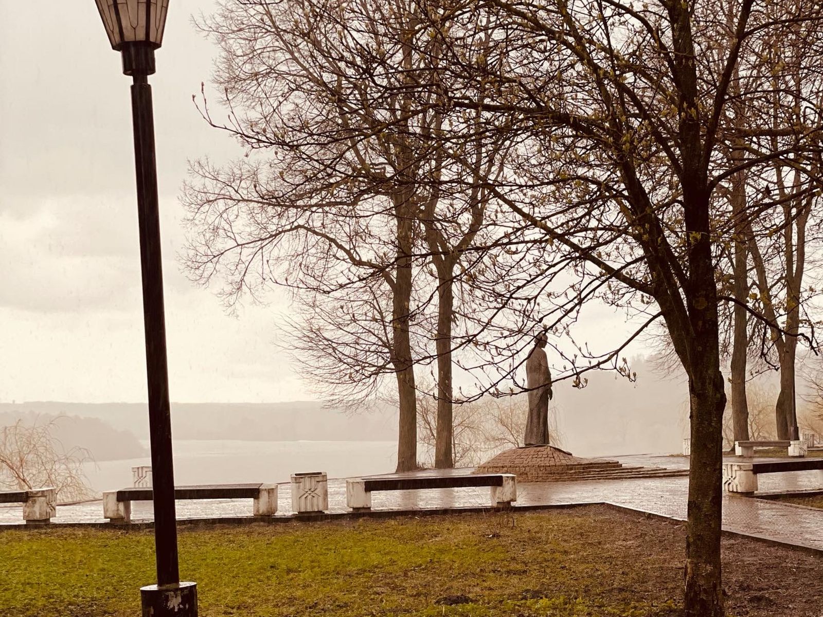 Таруса. Городской парк 