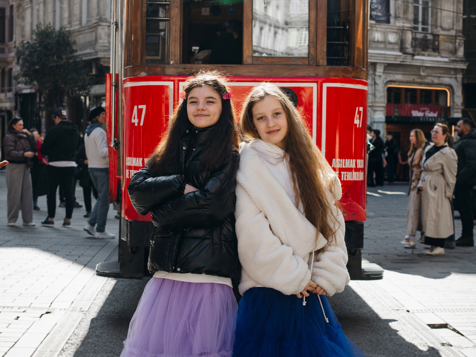 Яркая семейная фотосессия в центре Стамбула 