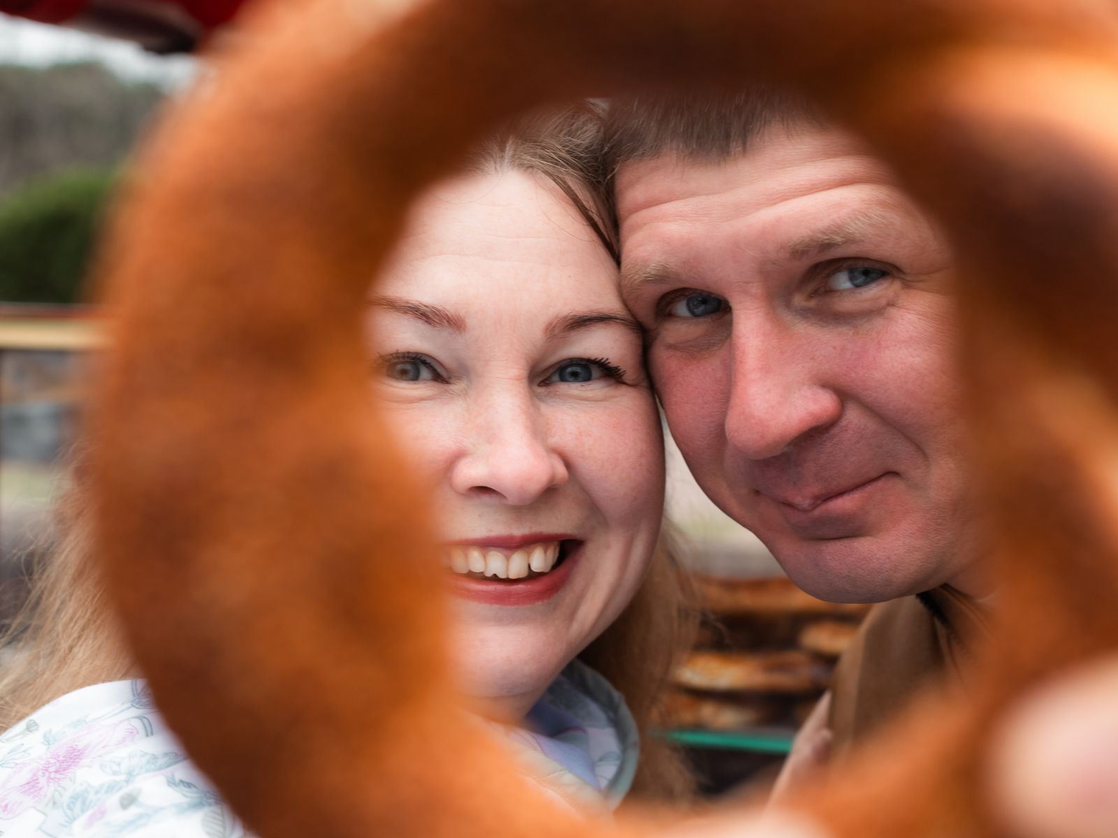 Стамбульская классика - фото с симитом 