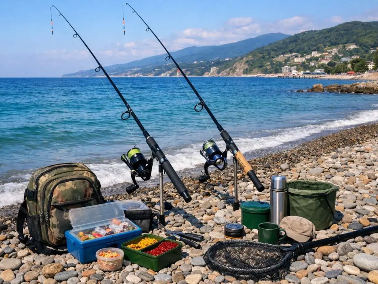 Морская рыбалка в Кудепсте - индивидуальная экскурсия в Адлере длительностью 3 часа с количеством участников до 3 человек цена экскурсии 15000₽