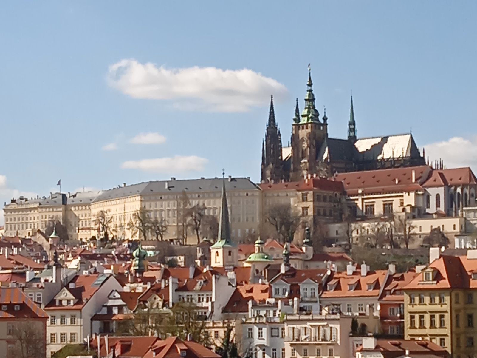 Вид на Пражский Град и Малу страну