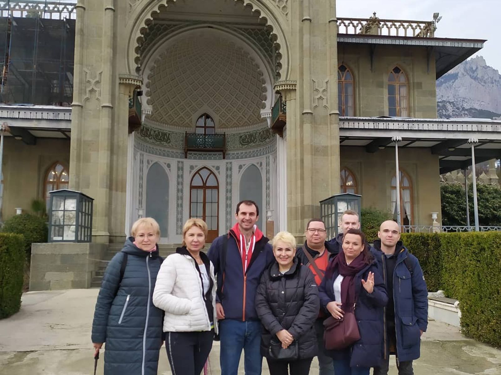 Экскурсия в Алупкинском дворце