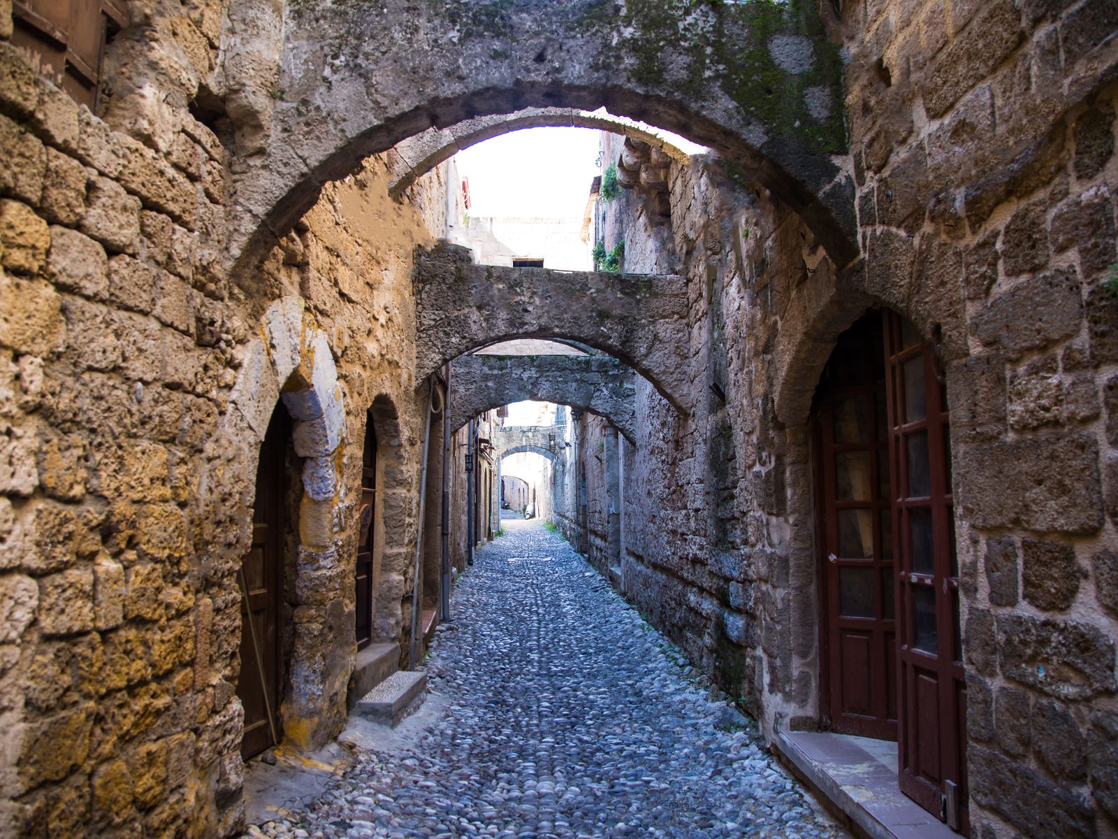 Средневековые улочки