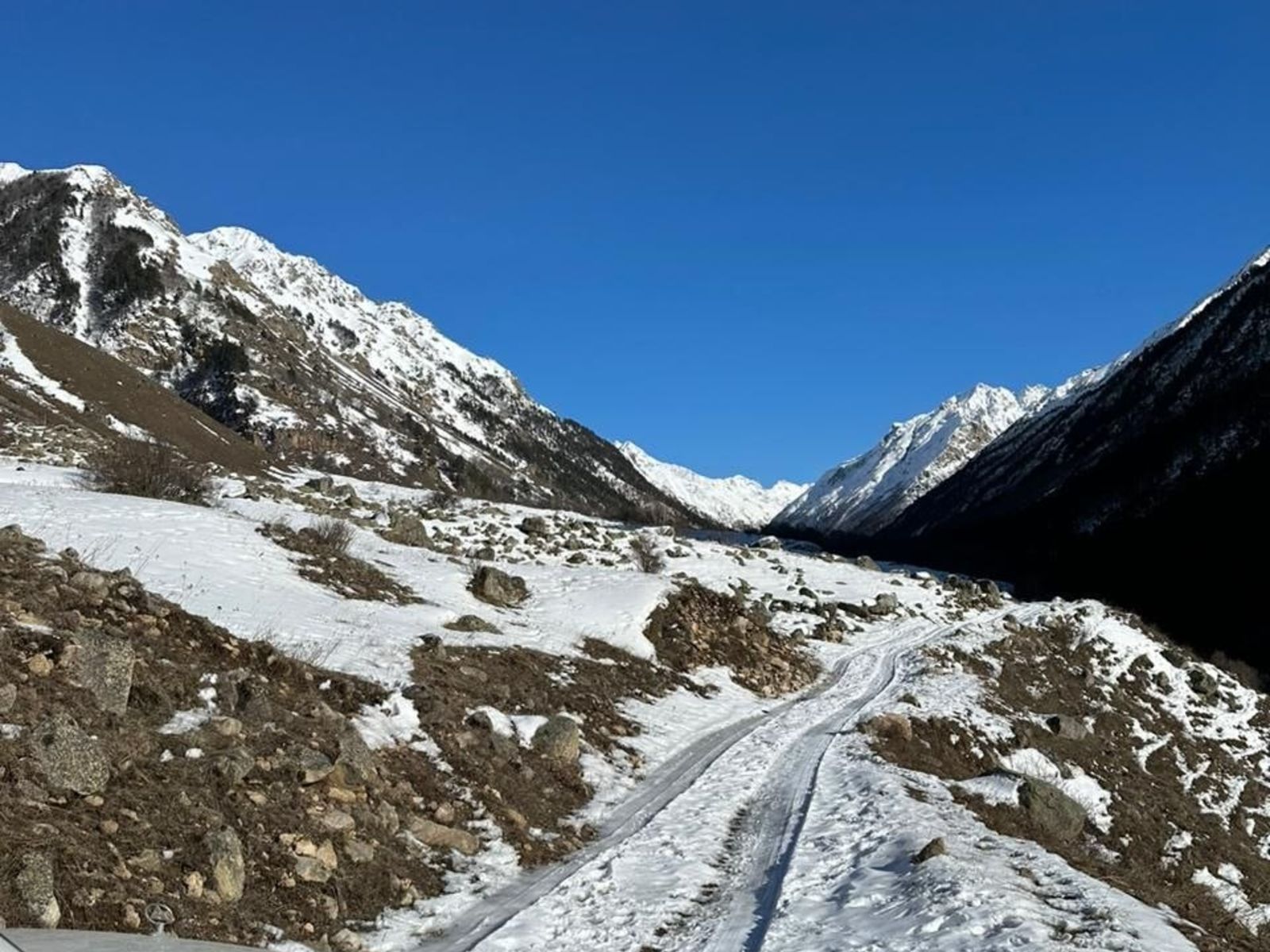 Дорога в верхней Балкарии
