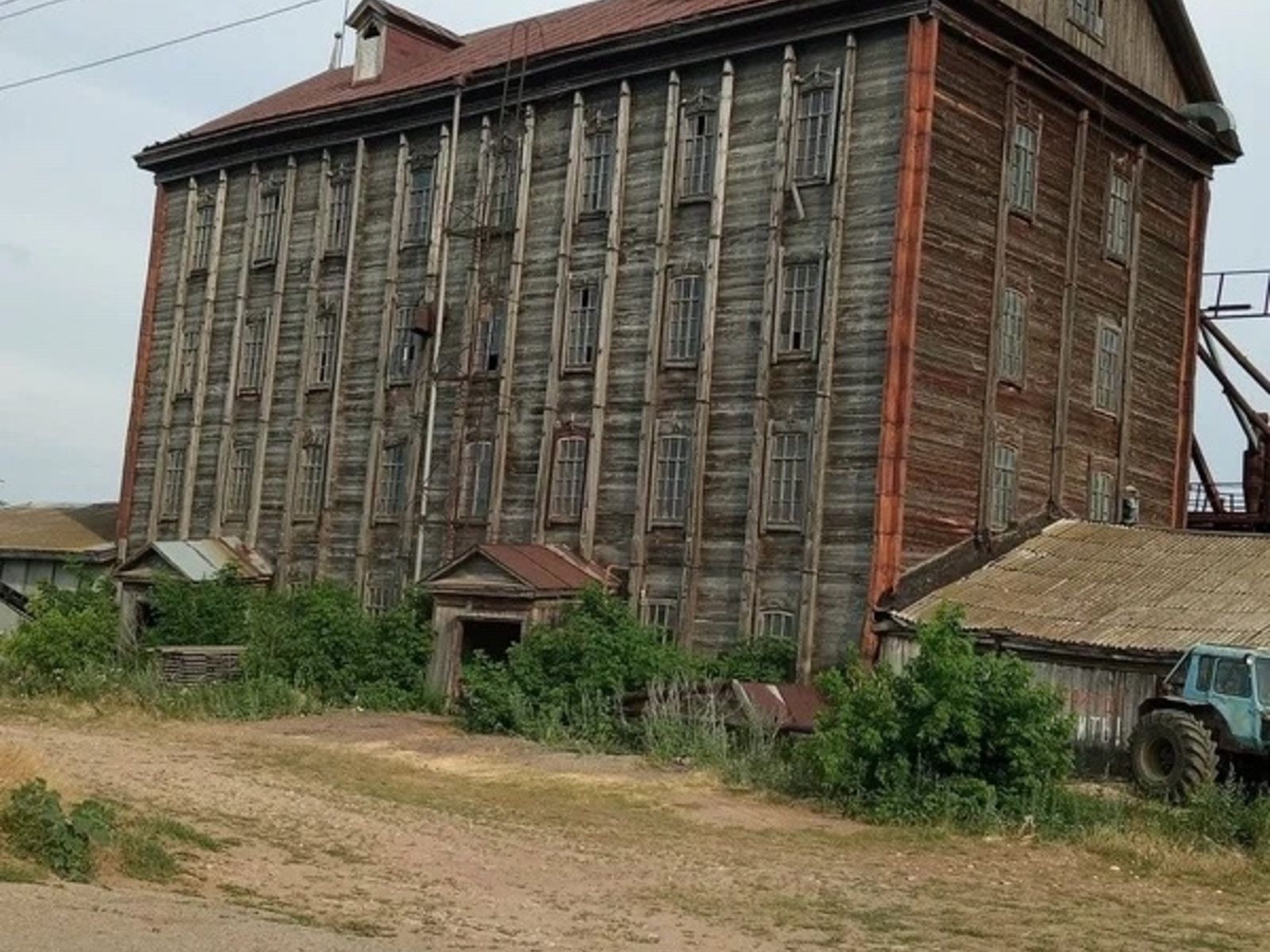 Историческая деревянная мельница Вальтера 